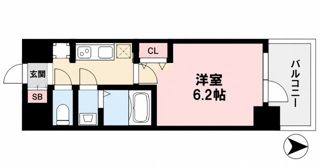 プレサンス千種駅前レガートの間取り