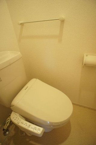 ラ・カーサ・ボニータのトイレ|シンプルで使いやすいトイレです