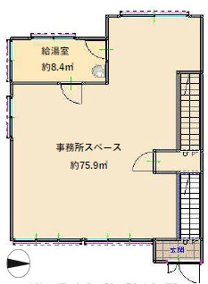 SPESビル2階の間取り