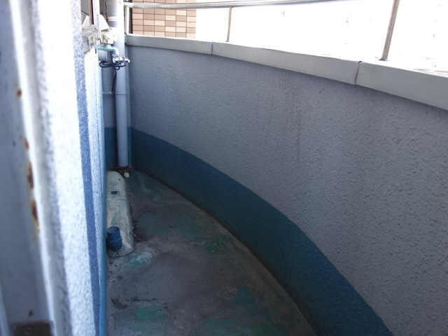 ノーブルハイム樽屋町のバルコニー