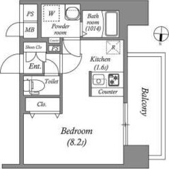 SHOKEN Residence 名古屋〈太閤通〉の間取り