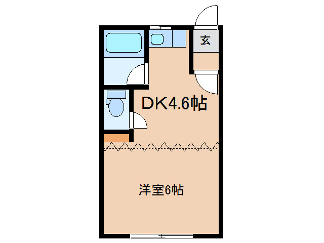 パークハイツ（松浦町）の間取り