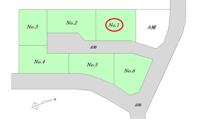 広島市安佐南区祇園８丁目　土地の土地図