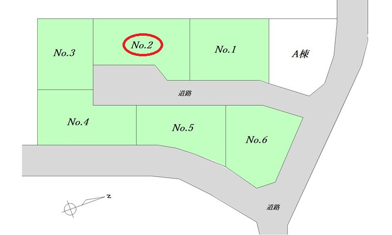 広島市安佐南区祇園８丁目　土地の土地図