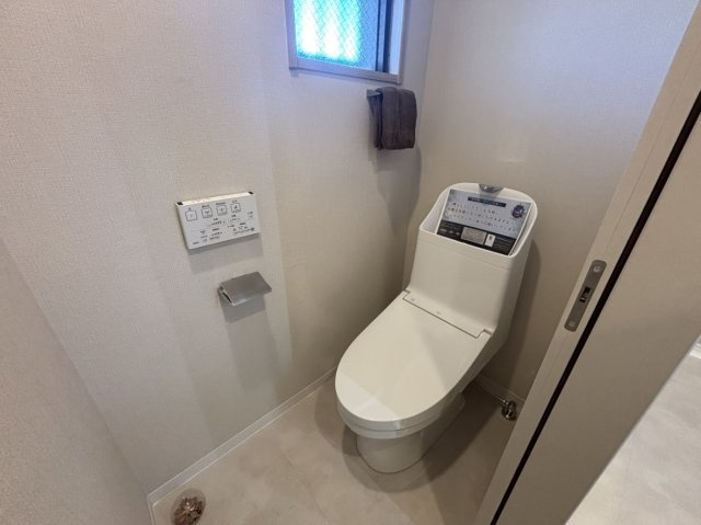 ライオンズマンション久留米プラザ3番館のトイレ|清潔感のあるトイレです