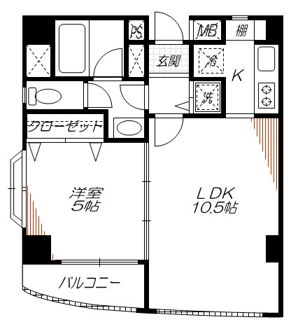 プチヒルズ西小山の間取り