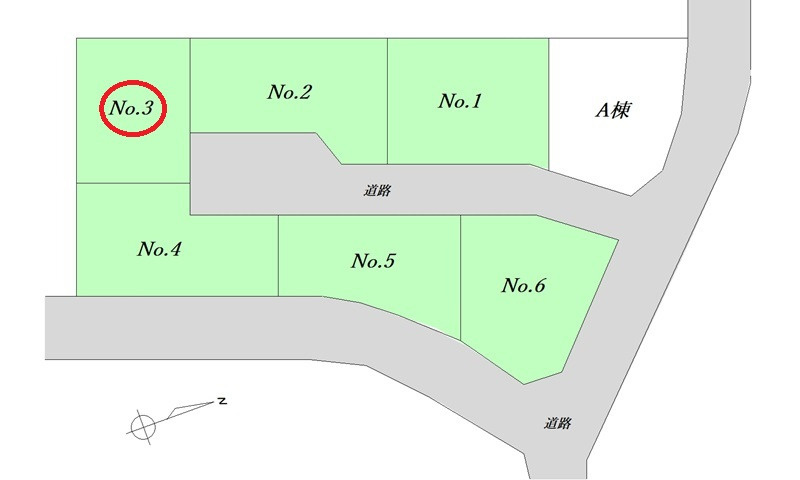 広島市安佐南区祇園８丁目　土地の土地図
