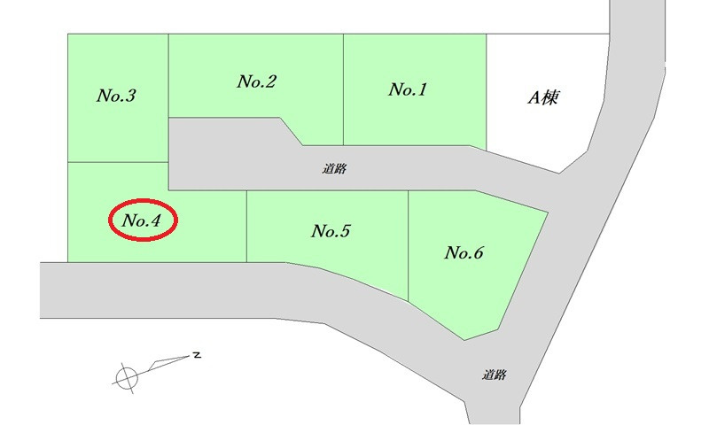 広島市安佐南区祇園８丁目　土地の土地図