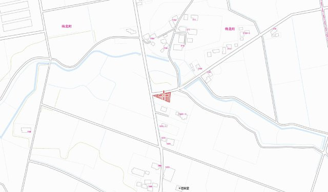 【土地図】 | 都城市梅北町　135万円