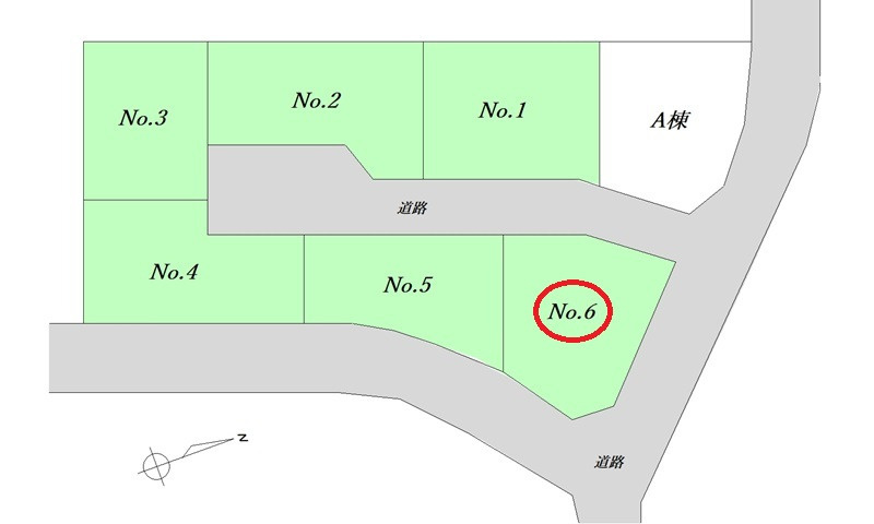 広島市安佐南区祇園８丁目　土地の土地図