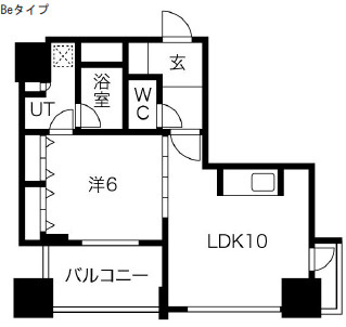 【間取り】 | アルグラッドザ・タワー心斎橋