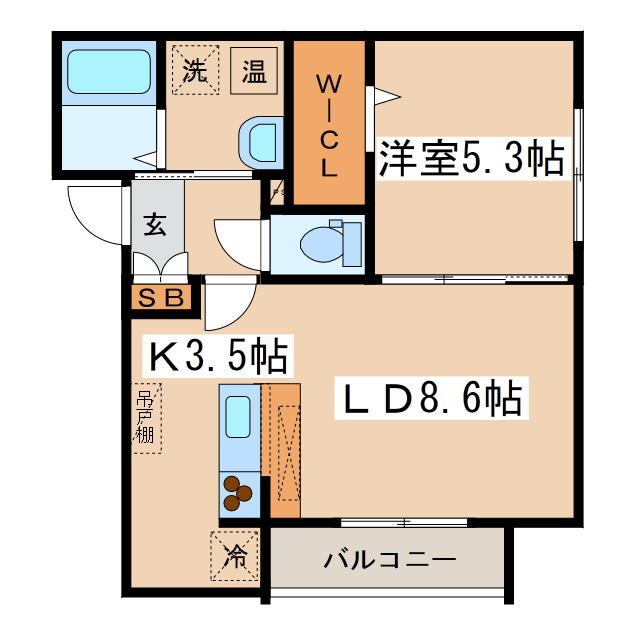 ルソレイユの間取り