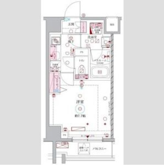 【間取り】 | ラグディア北新宿