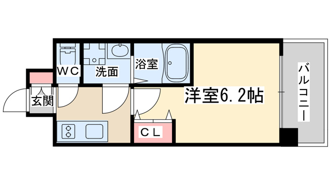 【間取り】 | エスリードレジデンスグラン大阪福島ノース
