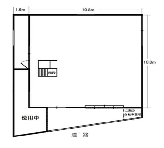 大田区東馬込１丁目の倉庫の間取り