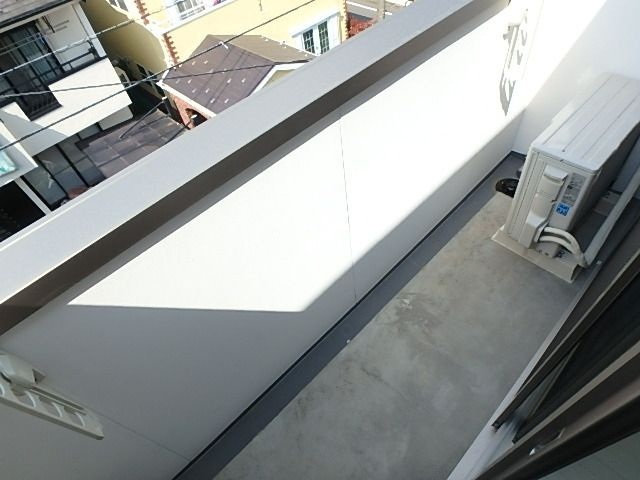 練馬区氷川台４丁目の賃貸マンションのバルコニー