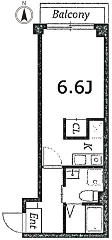 練馬区氷川台４丁目の賃貸マンションの間取り