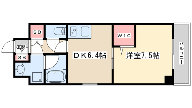 【間取り】 | アクアスイート新大阪