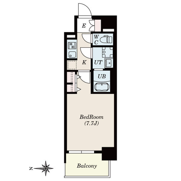 S-RESIDENCE堀田beauteの間取り