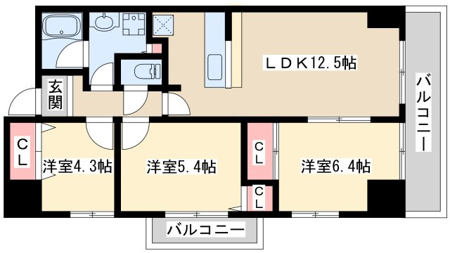 【間取り】 | インプルーブ緑地公園
