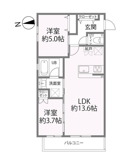 【間取り】 | オーベル今里north