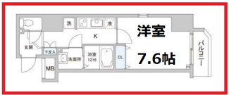 【間取り】 | スカイグランデ日暮里