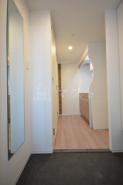セレニテ日本橋プリエの玄関|※お部屋によりカラーリングが異なります。