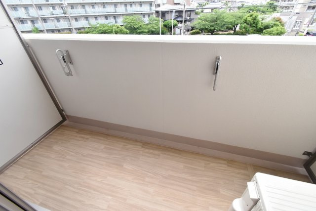 スプランディッド甲子園のバルコニー