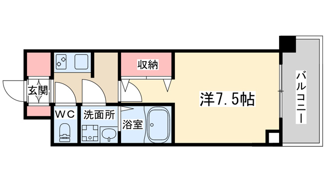 【間取り】 | エスレジデンス天満グレイシス