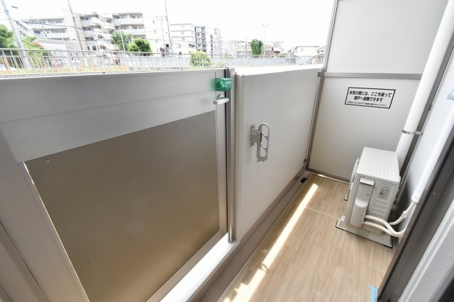 スプランディッド甲子園のバルコニー