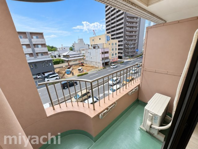 パークシャトーのバルコニー