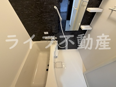 テラノコーポの浴室|コンパクトで使いやすいお風呂です