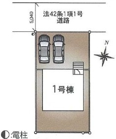 つくば市安食　第2　新築戸建ての区画図|区画図です♪