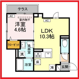 【間取り】 | グラナーデ堀切