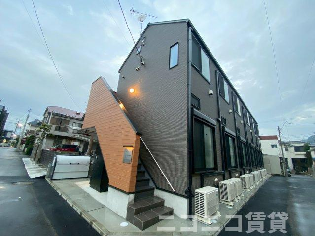 練馬区桜台５丁目のアパートの外観