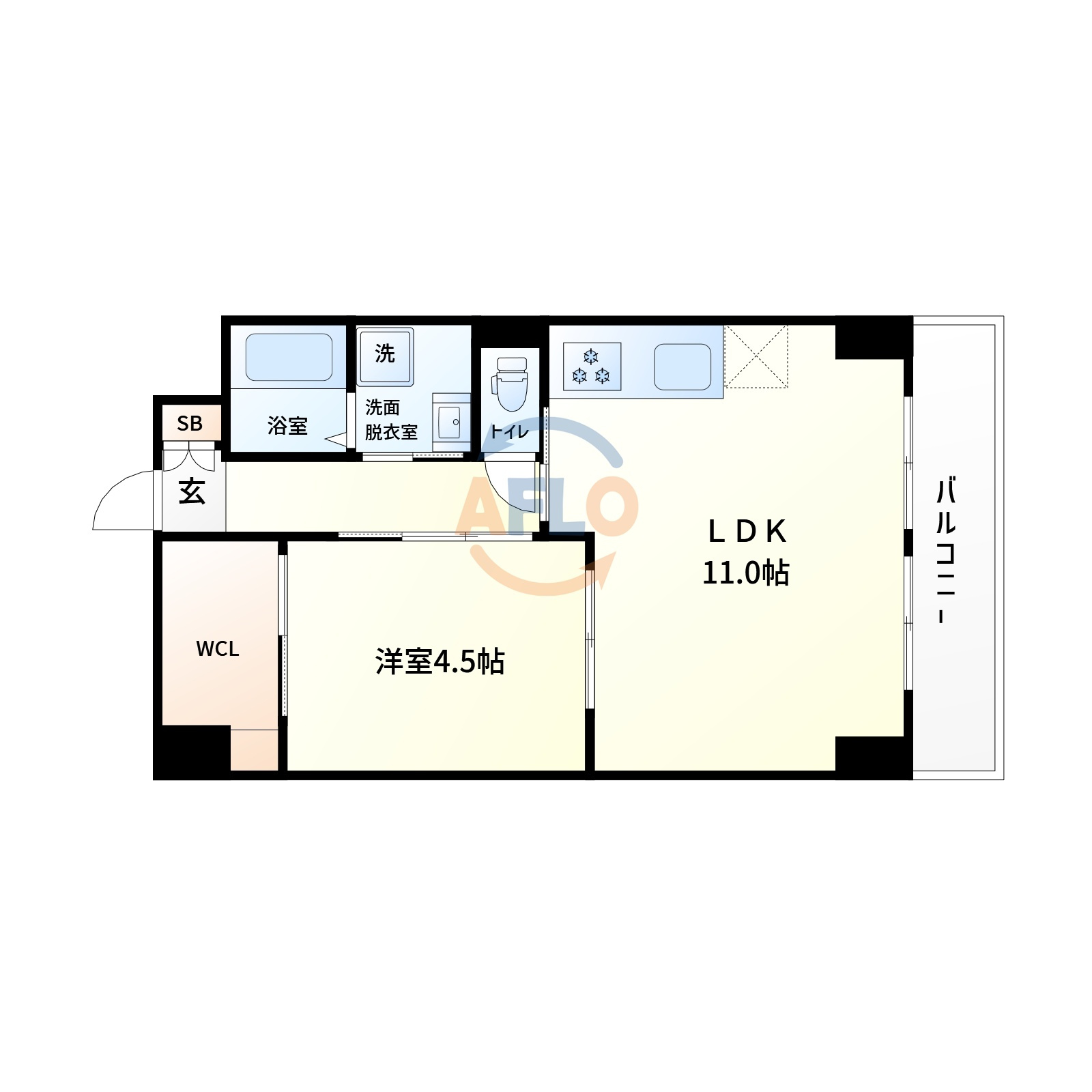 エトワール宮本の間取り|エトワール宮本　間取り