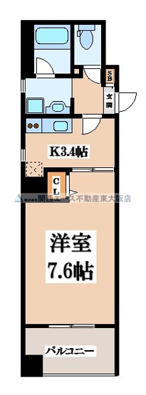 【間取り】 | CASSIA住道