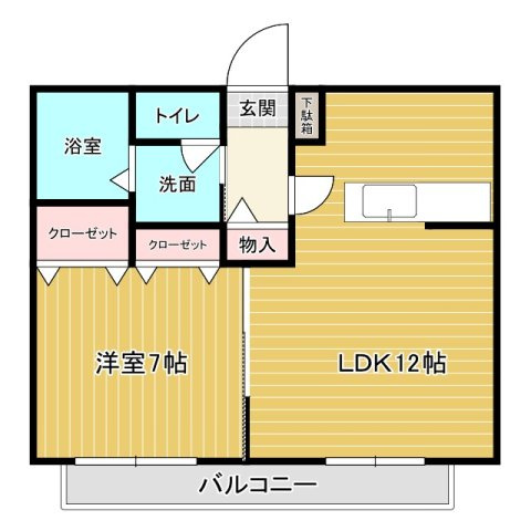 ソレイユの間取り