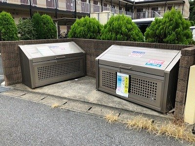 レオパレス桜のその他|ゴミ集積所