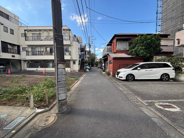 品川区南品川5丁目の前面道路含む現地写真