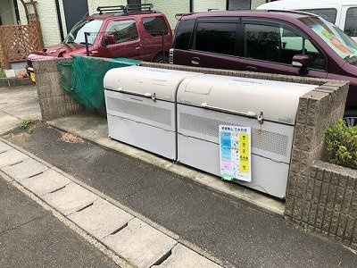 レオパレス平作のその他|ゴミ集積所