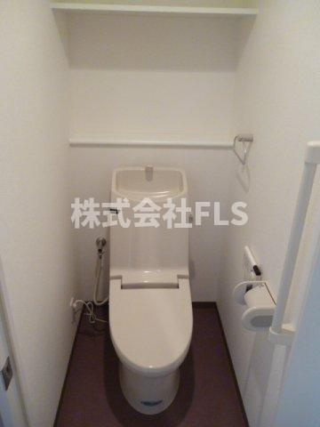 港区南麻布２丁目の賃貸マンションのトイレ
