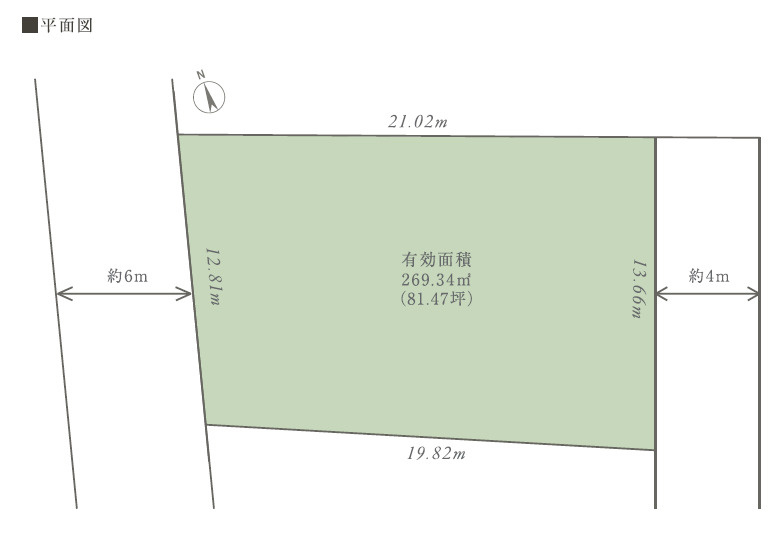 世田谷区等々力3丁目の土地図