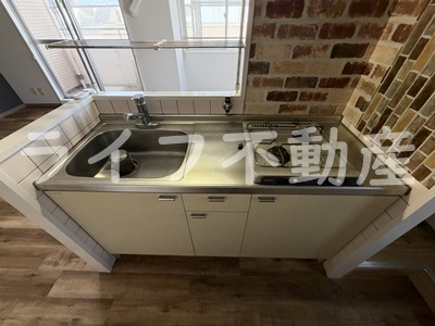 フェルティシャトー今里のキッチン|きれいなキッチンです
