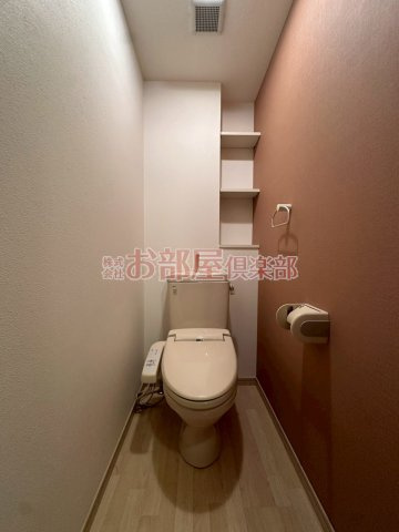 ステラオブアリエスのトイレ|落ち着いた色調のトイレです