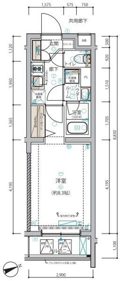 【間取り】 | ARCOBALENO HANEDAⅡ