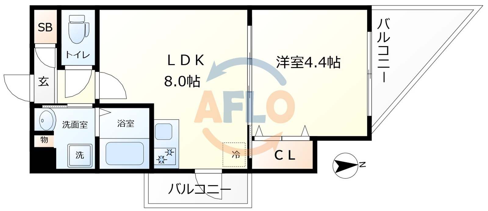 アミル9の間取り|アミル9　間取り