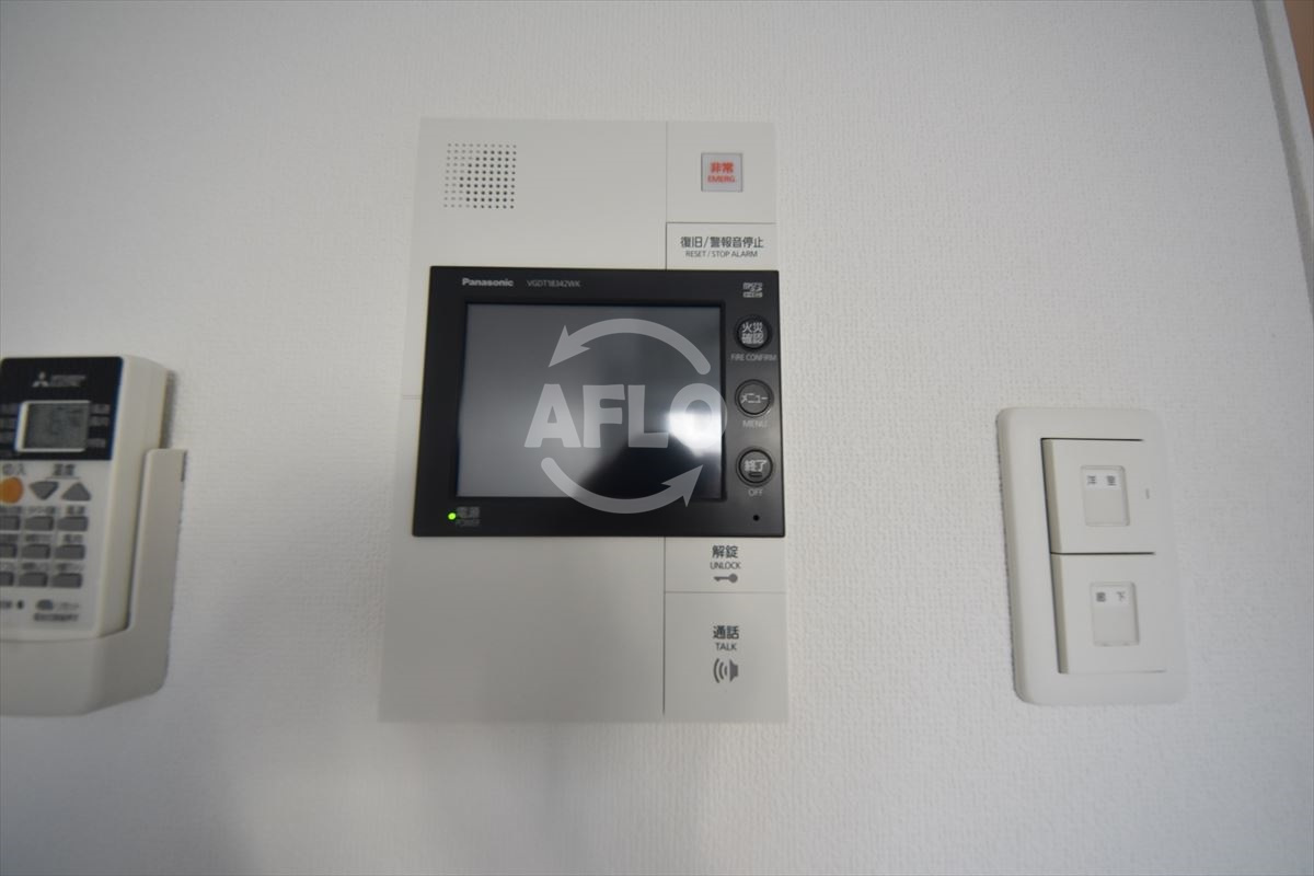 S-RESIDENCE谷町五丁目のセキュリティ|S-RESIDENCE谷町五丁目　TVモニター付きインターホン