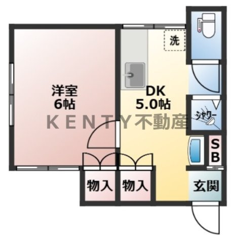 【間取り】 | シャロングレイス雑色