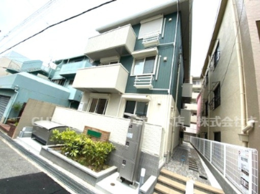 神戸市灘区中郷町４丁目のアパートの外観